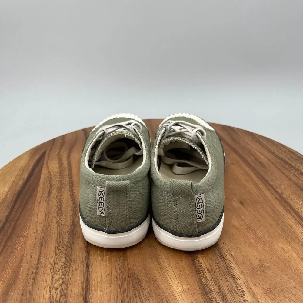 Keen Elsa Shoes Womens Size 7.5 Green Cancas Casual Walking Comfort Sneakers
